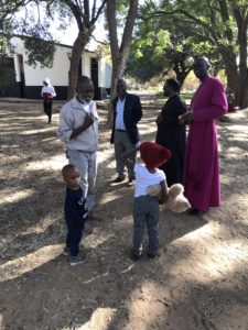 Bishop Cleopas and others from the Diocese of Matabeleland