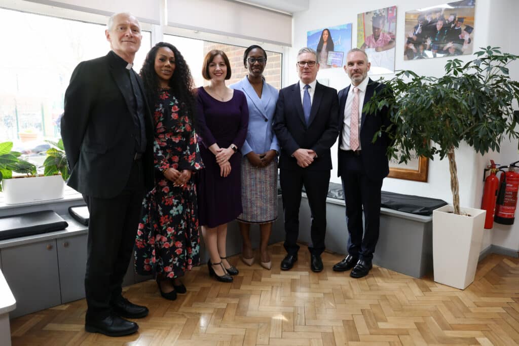 Prime Minister Keir Starmer visits St Paul's Primary School